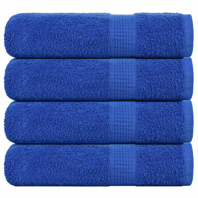 Vidaxl handdoeken frogn 4 st 50x100 cm 360 g m² blauw