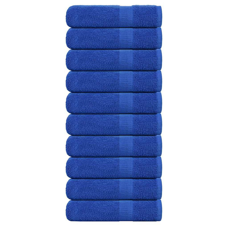 Vidaxl handdoeken frogn 10 st 50x100 cm 360 g m² blauw