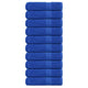 Vidaxl badhanddoeken frogn 10 st 100x150 cm 360 g m² blauw