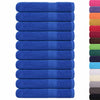 Vidaxl saunahanddoeken frogn 10 st 80x200 cm 360 g m² blauw