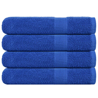 Vidaxl handdoeken frogn 4 st 100x200 cm 360 g m² blauw