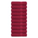 Vidaxl handdoeken frogn 10 st 50x100 cm 360 g m² bordeaux