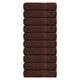 Vidaxl badhanddoeken frogn 10 st 100x150 cm 360 g m² bruin