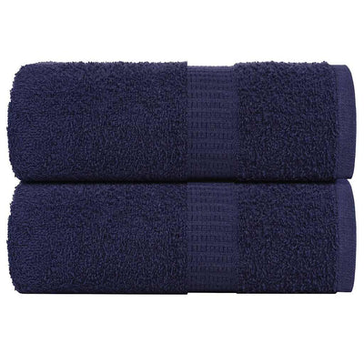 Vidaxl gastendoekjes frogn 2 st 30x50 cm 360 g m² marineblauw