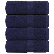 Vidaxl gastendoekjes frogn 4 st 30x50 cm 360 g m² marineblauw - afbeelding 1