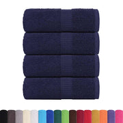 Vidaxl gastendoekjes frogn 4 st 30x50 cm 360 g m² marineblauw - afbeelding 2