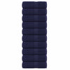 Vidaxl gastendoekjes frogn 10 st 30x50 cm 360 g m² marineblauw
