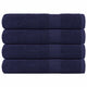 Vidaxl handdoeken frogn 4 st 100x200 cm 360 g m² marineblauw