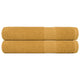 Vidaxl saunahanddoeken frogn 2 st 80x200 cm 360 g m² goud