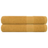 Vidaxl handdoeken frogn 2 st 100x200 cm 360 g m² goud
