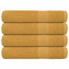 Vidaxl handdoeken frogn 4 st 100x200 cm 360 g m² goud