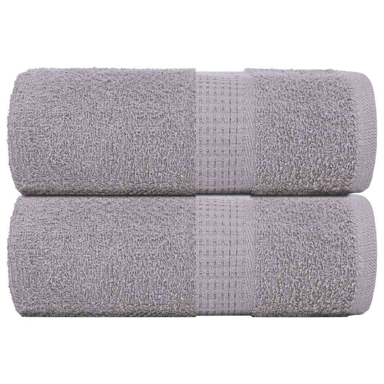 Vidaxl gastendoekjes frogn 2 st 30x50 cm 360 g m² grijs