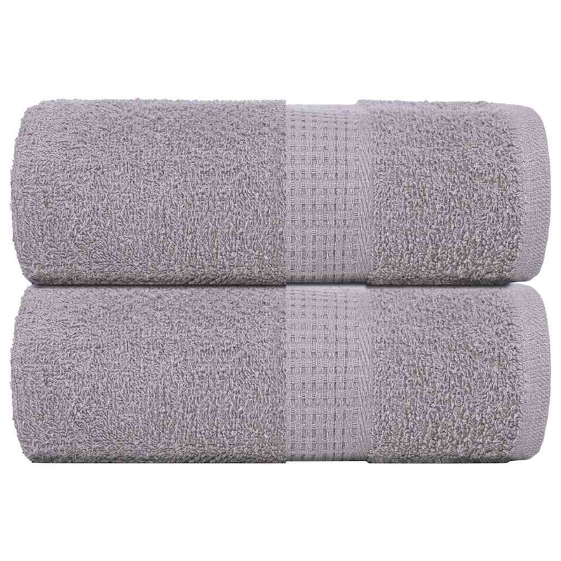 Vidaxl gastendoekjes frogn 2 st 30x50 cm 360 g m² grijs