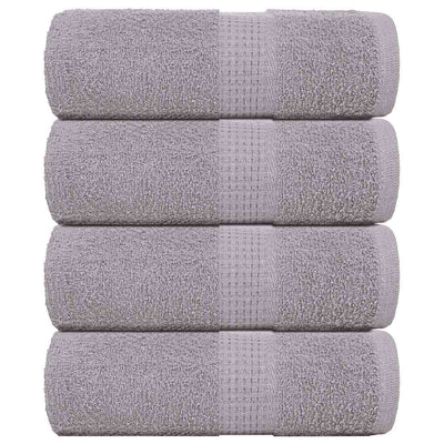 Vidaxl gastendoekjes frogn 4 st 30x50 cm 360 g m² grijs