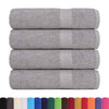 Vidaxl badhanddoeken frogn 4 st 100x150 cm 360 g m² grijs