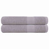 Vidaxl saunahanddoeken frogn 2 st 80x200 cm 360 g m² grijs