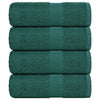 Vidaxl gastendoekjes 4 st 30x50 cm 360 g m² 100% katoen groen