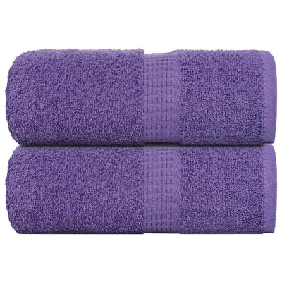 Vidaxl gastendoekjes frogn 2 st 30x50 cm 360 g m² paars