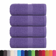 Vidaxl gastendoekjes frogn 4 st 30x50 cm 360 g m² paars - afbeelding 2