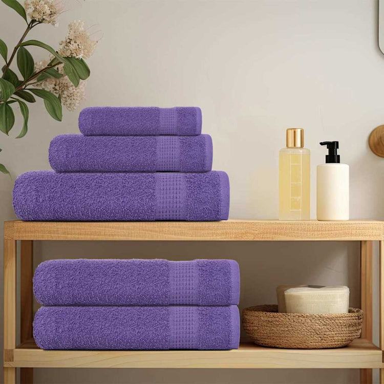 Vidaxl gastendoekjes frogn 4 st 30x50 cm 360 g m² paars