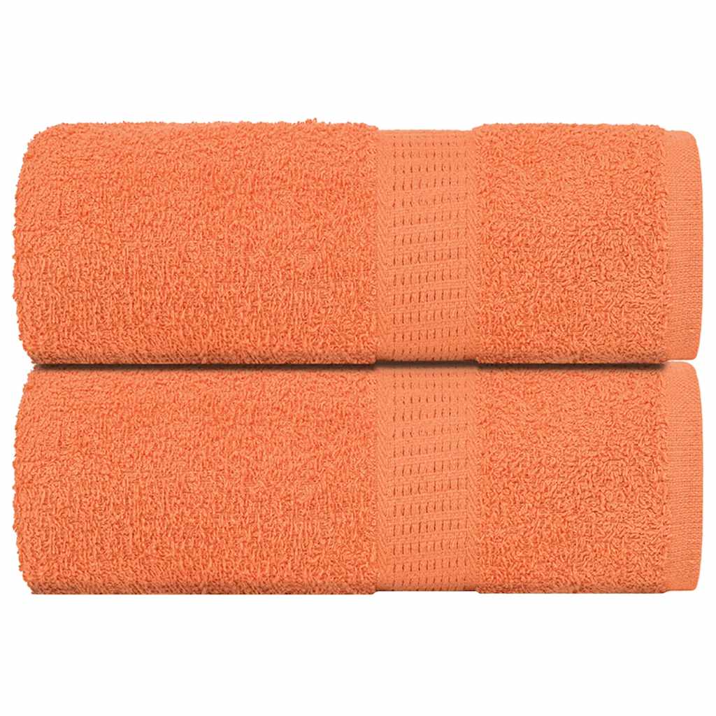Vidaxl gastendoekjes frogn 2 st 30x50 cm 360 g m² oranje