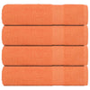 Vidaxl handdoeken 4 st 50x100 cm 360 g m² 100% katoen oranje