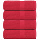 Vidaxl gastendoekjes frogn 4 st 30x50 cm 360 g m² rood