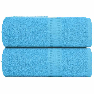 Vidaxl gastendoekjes frogn 2 st 30x50 cm 360 g m² turquoise