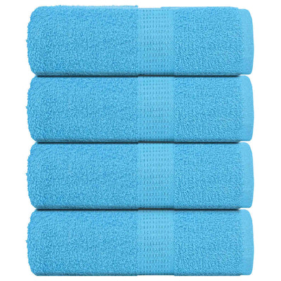 Vidaxl gastendoekjes frogn 4 st 30x50 cm 360 g m² turquoise