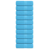 Vidaxl gastendoekjes frogn 10 st 30x50 cm 360 g m² turquoise