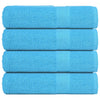 Vidaxl handdoeken frogn 4 st 50x100 cm 360 g m² turquoise