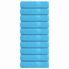 Vidaxl badhanddoeken frogn 10 st 100x150 cm 360 g m² turquoise