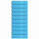 Vidaxl badhanddoeken frogn 10 st 100x150 cm 360 g m² turquoise