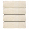 Vidaxl gastendoekjes frogn 4 st 30x50 cm 360 g m² crème