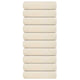 Vidaxl handdoeken frogn 10 st 50x100 cm 360 g m² crème