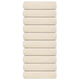 Vidaxl douchehanddoeken frogn 10 st 70x140 cm 360 g m² crème