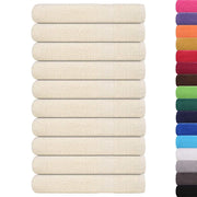 Vidaxl saunahanddoeken frogn 10 st 80x200 cm 360 g m² crème - afbeelding 2