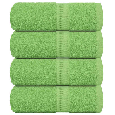 Vidaxl gastendoekjes frogn 4 st 30x50 cm 360 g m² appelgroen
