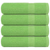 Vidaxl handdoeken frogn 4 st 50x100 cm 360 g m² appelgroen