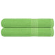 Vidaxl saunahanddoeken frogn 2 st 80x200 cm 360 g m² appelgroen