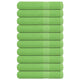 Vidaxl saunahanddoeken frogn 10 st 80x200 cm 360 g m² appelgroen