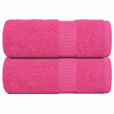 Vidaxl gastendoekjes frogn 2 st 30x50 cm 360 g m² roze