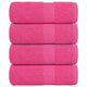 Vidaxl gastendoekjes frogn 4 st 30x50 cm 360 g m² roze