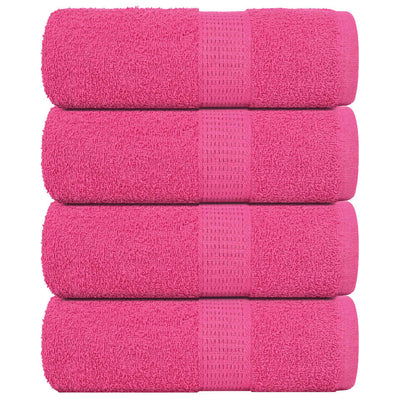 Vidaxl gastendoekjes frogn 4 st 30x50 cm 360 g m² roze