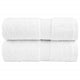 Vidaxl premium washandjes solund 2 stuks 30x30 cm 600 g m² wit