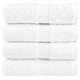 Vidaxl premium washandjes solund 4 stuks 30x30 cm 600 g m² wit