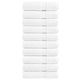 Vidaxl handdoeken solund 10 st 600 g m² 50x100 cm wiit