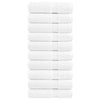 Vidaxl handdoeken solund 10 st 600 g m² 50x100 cm wiit