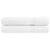 Vidaxl saunadoeken solund 2 st 600 g m² 80x200 cm wit