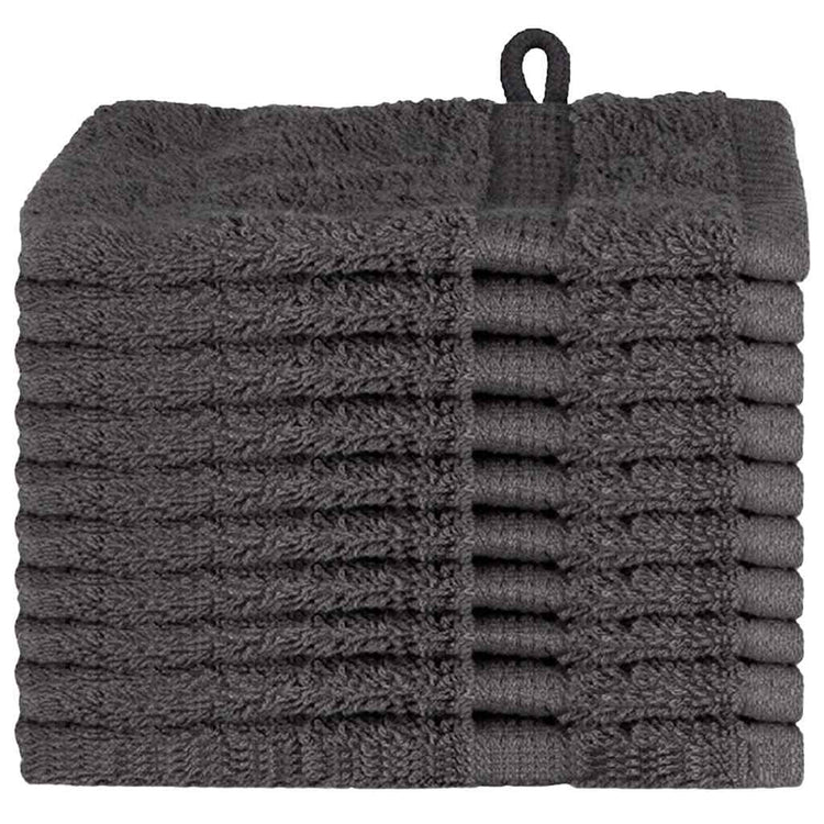 Vidaxl gastendoek solund 10 st antraciet 15 x 21 cm 550 gsm